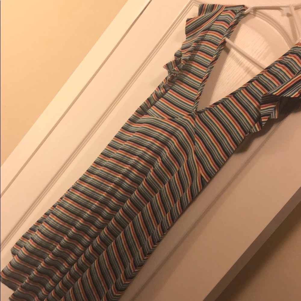 Striped t shirt dress